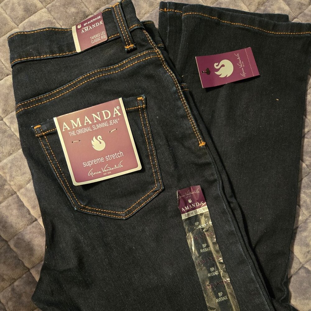 Gloria Vanderbilt Amanda Jeans 8P